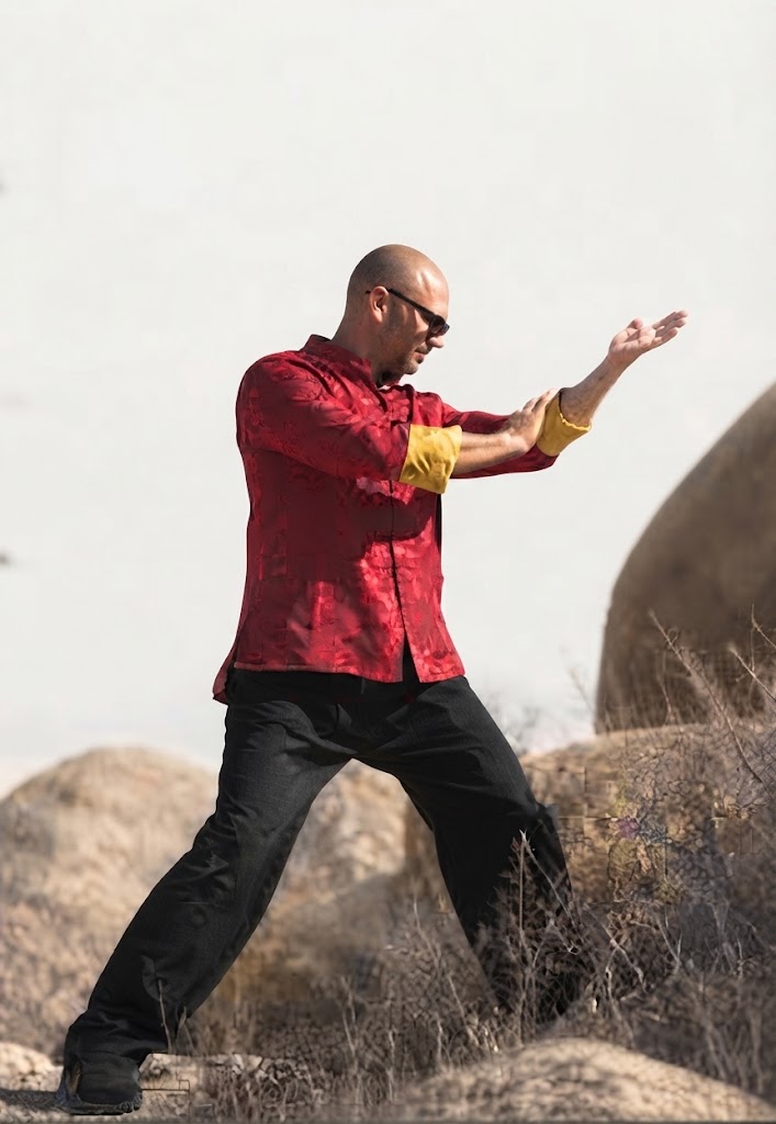 Si Fu Arsenije Jelovac in Wing Chun stance